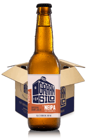 Doos 12 x 0.33L Graansilo Neipa 0.5%