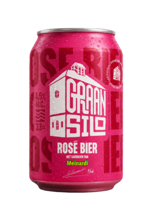 Graansilo Rosé Bier met Meinardi 12*0.33L Blik